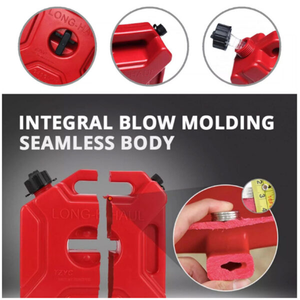 468dff4fdc6535d4 3/5L Accessories Petrol Cans Barrels Gas Spare Container Anti-static Jerry Fuel Tank Mororcycle Can