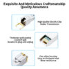 46a61232eeb1297f TP-Link 10G Copper SFP+ Module 10GBase-Tx 2.5G Fiber Optical RJ45 Ethernet Port 10Gbps Transceiver Module Transmission TL-SM510U