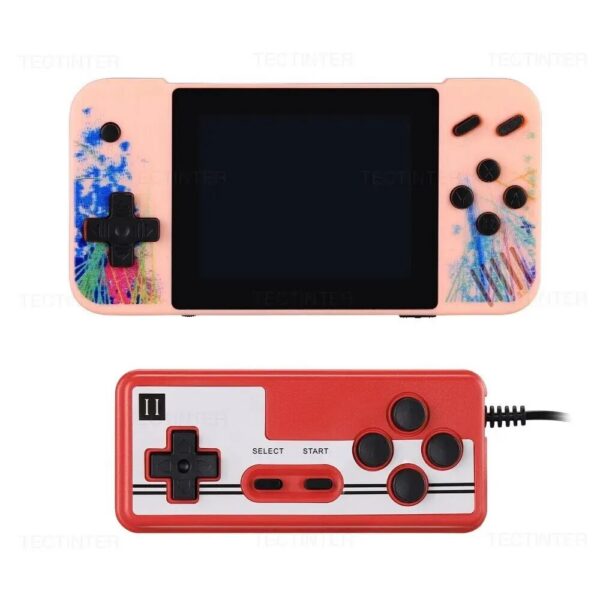 Portable Retro Mini Handheld Player 3.5 Inch LCD Screen 8-Bit AV Out Video Game Console Built-in 800 Games for Kids Gift