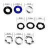 46b1d4dcf399edf3 3Pcs Silicone Delaying Lock Ejaculation Adult Games Rings For Men Couples Erotic Sex Shop