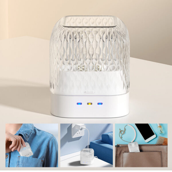 Rechargeable USB Hearing Aid Behind the Ear Sound Amplifier Elderly Noise Cancelg Deaf Care Charging case