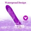 46c021d125e96b33 G Spot Vibrator with 10 Vibration Modes Toy, Premium Silicone Dildo Toy Anal Clitoral Nipple Stimulation, Rechargeable & Waterproof Vibrators Adult Sex Toys for Men Women Couples(Purple)