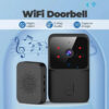 WiFi Video Doorbell Wireless Phone Two-way Intercom System IR Night Vision Doorbell Smart Home Security Door Bell Camera Monitor