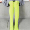 Women Socks 120D Candy Colors Women's Tight Hight Pantyhose Multicolour Veet Sexy Spring And Autumn Long Stockings