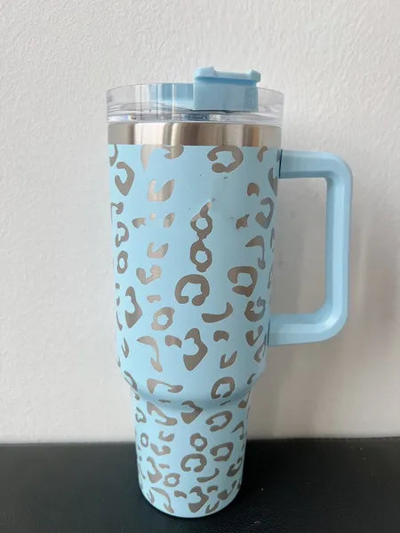 40oz Chocolate Gold Black Chroma TieDye Adventure Quencher H2.0 Tumbler Cups Handle Insulated Travel Lids Straw Stainless Steel Water Bottles With 1:1 0320