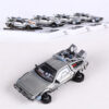 46f082e965200f88 MJ 1:64 DeLorean DMC I II III Back To The Future Time hine Mr.Fusion Diecast Toy Vehicle Car Model