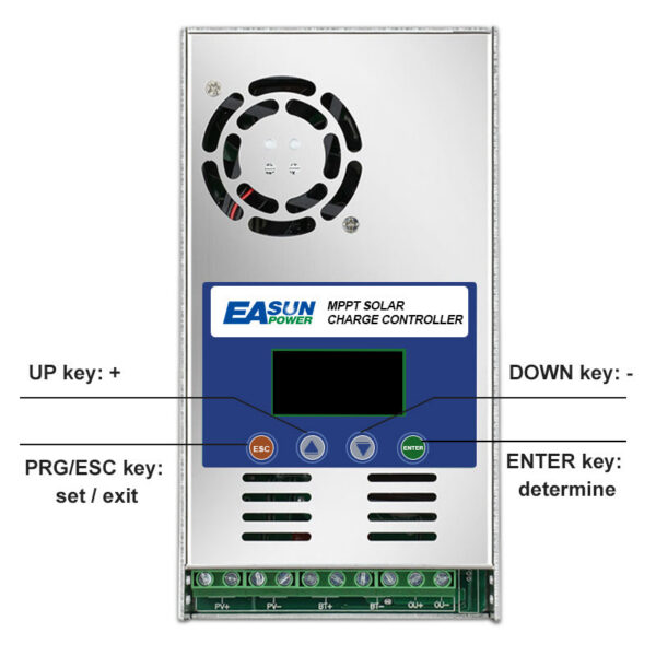 46f1e47260705869 EASUN POWER 60A MPPT Solar Charge and Discharge Controller 12V 24V 36V 48VAuto for Max PV 190VDC Lead Acid Lithium Battery
