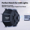 46ff03d682c4ad53 Ulanzi AS-D30 30cm Octagonal Softbox Mini Bowens Mount Quick Release Honeycomb Grid Softbox for Ulanzi LT028 COB Light Studio