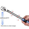 5-60N.m 3/8 Inch Square Drive Torques Key ±3% High Precision Torque Wrench Professional Bicycle Automotive Tool