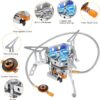 470e319354c37fa0 Adiwo Camping Gas Stove, Windproof Backpacking Burner Cooking Stoves 6800W, Foldable Rocket Camping Stove with Carry Box, Outdoor Camping Gas Burner for Cooking, Hiking, Camping, Trekking, Picnic