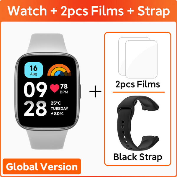 4711ffa54dcda3ac Xiaomi Redmi Watch 3 Active Global Version Smartwatch 1.83'' LCD Display Bluetooth Phone Call 12 Days Battery Blood Oxygen 5ATM