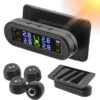 Tire Monitoring System Car Monitor Tyre Pressure Alarm With 4 External Sensors