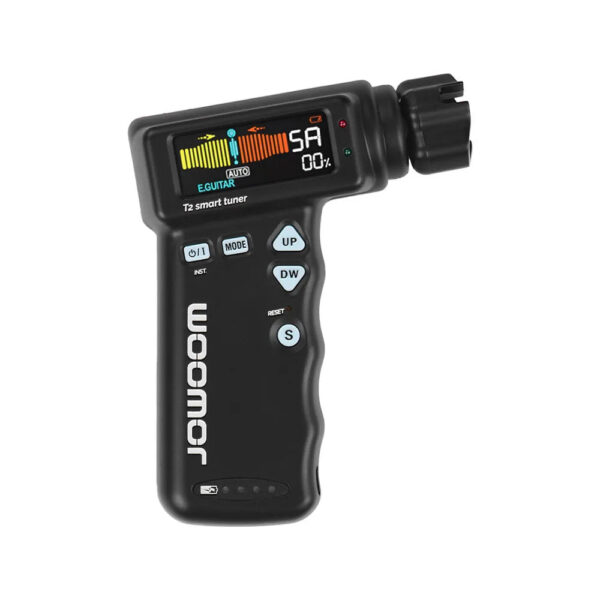 478f3ca8ec88f3de JOWOOM T2 Smart Guitar Tuner Peg String Winder for Guitar Ukulele Chromatic Tuning Built-in Rechargeable