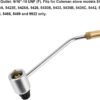 5430 Stove Pressure Regulator Replacement for Coleman Propane Stoves, Solves Gas Pressure Issues Camping Grill/Stove Connector for 1LB Propane Fuel Cylinder