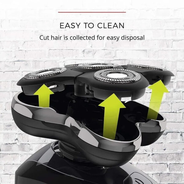 479ee1a3d5c31547 Shavers Pro Shaver For Men Wet Dry Head Electric Razor Beard Hair Trimmer Rechargeable Bald Shaving hine 5in1 Grooming Kits 230529