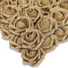 47a9d53c06927bc3 IPOPU Artificial Flowers, 25pcs Foam Glitter Roses Glitter Foam Rose Foam Rose with Stem for DIY Wedding Bridal Bouquet Home Party Decoration(Coffee)
