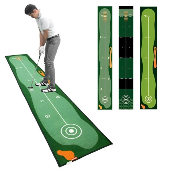 47ab95bc1d0c9389 Carpet Mat Indoor Outdoor Training Putting Practice Golf Green Fairway Pad Washable Anti-Slip 50X300cm JH1041