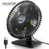 GAIATOP Portable USB 90° Adjustable Coog Fan Mute 4 Speed Adjustment Ultra Quiet Suitable For Home Desk Office
