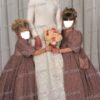 47cef36ef13359b2 Hollow Out Lace Stunning Children’s Gowns Flower Girl Dresses for Wedding Puffy Balloon 3/4 sleeve First Communion Party Gown