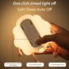 47d5a2384b10d21b Cute LED Night Light Touch Sensor Cartoon Kid's Nightlights Silicone Child Holiday Christmas Gift Bedside Lamp Bedroom Decor