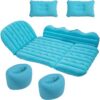 Luxury Air Mattress Car Sleeping for Dodge Ram 1500 Classic Model/3500 Jump Seat, 3 Min Fast Blow up, Inflatable Car Air Mattress Back Seat Bed for Home Car Travel Camping,C Grey