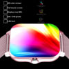 47fb51d86e1a0b04 Square Smart Watch Women Men Smartwatch Touch Dial Call Music Smartclock For Android IOS Fiess Tracker Sport Smart-watch