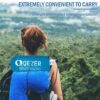 QEZER Ultralight Sleeping Bag for Adults,only 780g Backpacking Sleeping Bag Filled 600+FP Duck Down 5°C 15°C for Camping,and Hiking,Warehouse Outdoor