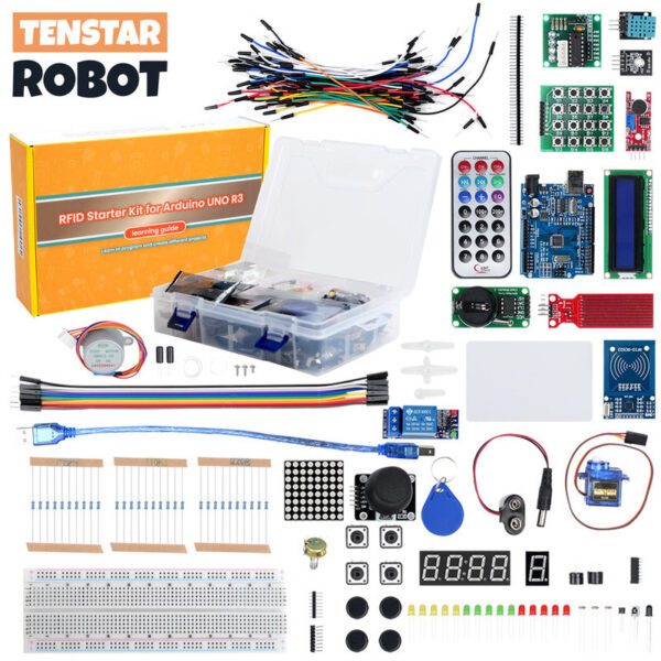 47ffc75c07f29b1f TENSTAR RFID Starter Kit Arduino Raspberry PI for UNO R3 Upgraded Version Learning Suite Electronic DIY KIT