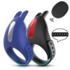 Adjustable Men Vibrating Ring Remote Control Ejaculation Delay Clitoris Stimulation Sex Toy for Couples