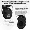 Earmuffs Headphones for Shooting Electronic Hearing Protection Ear Protect Noise Reduction Active Hunting Headphone
