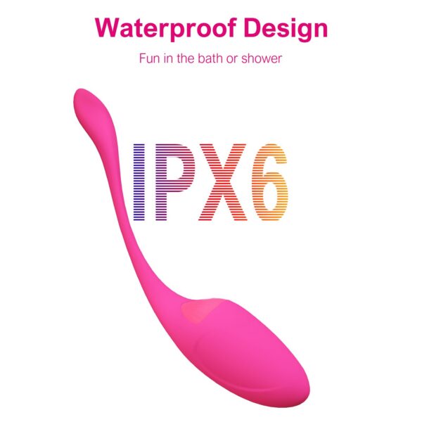 4832ba7db5a9183e APP Remote Control G-spot Panty Vibrator, Pink Fun Long Distance Bluetooth Wearable, Rechargerable Adult Sex Toys More Than 10 Vibrations for Women and Couple, Female Toy