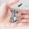 Kader Camp Stove 3000T Ultra-light 25g Titanium Alloy Camping Stove Gas Stoves Outdoor Cooker Outdoor Stove Gas Stove Portable for Picnic (Brs-3000T)