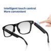 4844b7c4b3b45a99 2 In 1 Headset Smart Glasses Blue Tooth Audio Call AI Voice Noise Reduction Music Eyewear Waterproof Speaker Mics Calls Eyeglass
