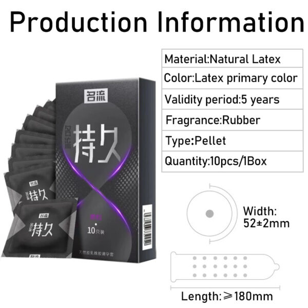 4857b2f018424e4f OLO 10Pcs Oral Sex Condoms with Strawberry Taste Safe Sex Penis Sleeve Condom Intimate Goods Tongue Sex Lick Dick Toys for Adult