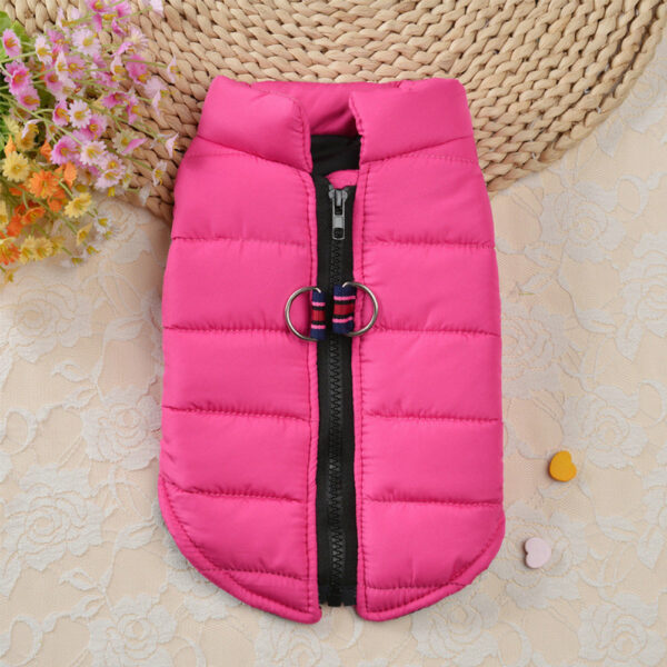 Warm Cotton Dog Vest Clothes Chihuahua Pet Clothing Autumn Winter Jacket Coat Outfit For Small Medium Dogs Cats Pug