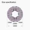 488709672e1671a4 Crystal Silicone Penis Ring Semen Lock Ring Sex Toys for Adults Men Long Delay Ejaculation Penis Cock Ring Sexes Accessoires