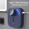 New Soap Dispenser Automatic Wall-mounted Rechargeable Temperature Display Liquid Foam Dispensers Hand Sanitizer hine