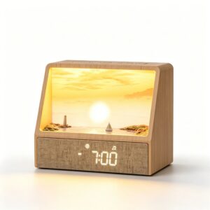48c5f5335a4cf3ce Sunrise Alarm Clock Table Light White Noise Wake Up Light With Soothing Sounds Bluetooth Sleep Aid Night Light For Bedroom Decor