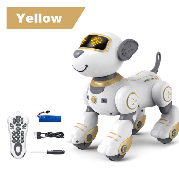 48c9a6d974f46c6f Intelligent Remote Control Robot Dog Electronic Stunt Voice Command Programmable Touch-sense Music Song Children's Toys for Boys