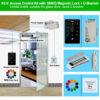 48d1f8259b35a86f Outdoor Access Control System Kit Set Waterproof RFID Keypad 125KHz 13.56MHz NFC + 180KG Electric Magnetic Lock Strike Locks