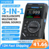FNIRSI DST-210 and DST-201 3IN1 Digital Multimeter Oscilloscope Signal Source 19999 Counts 10MHz/1MHz Portable Electrician Tool