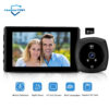 4900be1088d7efb0 4.5 Inch 1080P Digital Door Viewer Smart Home Peephole Doorbell Camera PIR Motion Detection Night Vision Video Doorbell