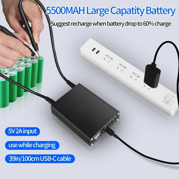 DIY Handheld Portable Mini hine With Welding Pen Nickel Strip 18650 Battery Spot Welder