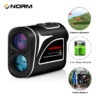 NORM Professional Laser Distance Meter Golf RangeFinder with Slope Trectory Compensation