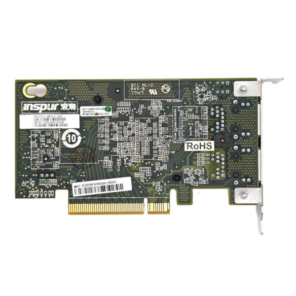 10G Double Port Ethernet Card X540-T2 PCIE-X8 X16 Nework Extend Adapter Support For Synology NAS And Others
