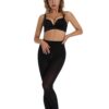 IMMIGOSE Women's High Waist Pantyhose 200 Denier Tights - Nude/Black