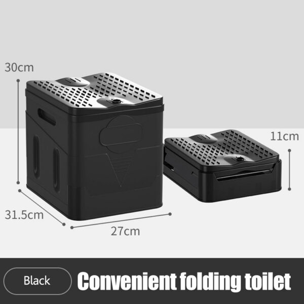 496e64da7e2c33a4 Portable Folding Outdoor Camping Potty Adults Kids Cover Design Seat Reusable Toilet for Picnic Car Travel
