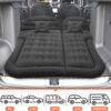 Auto Luftmatratze SUV Aufblasbare Matratze mit Pumpe MPV Air Bett Camping Auto Kissen Dickere Rücksitz Luftmatratze mit Zwei Kissen Für Camping Reisen Hinterhof Strand