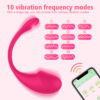 Wireless Vibration Love Egg Vibrator Vaginal G Spot Vibrating Stimulator Wearable Bluetooth APP Control Sex Toys For Adult Women