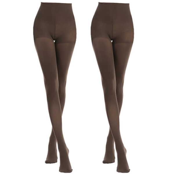 49821fe485a1ba2e MANZI Women's 2-6 Pairs Opaque Control Top Tights Comfort Stretch 70 Denier Pantyhose